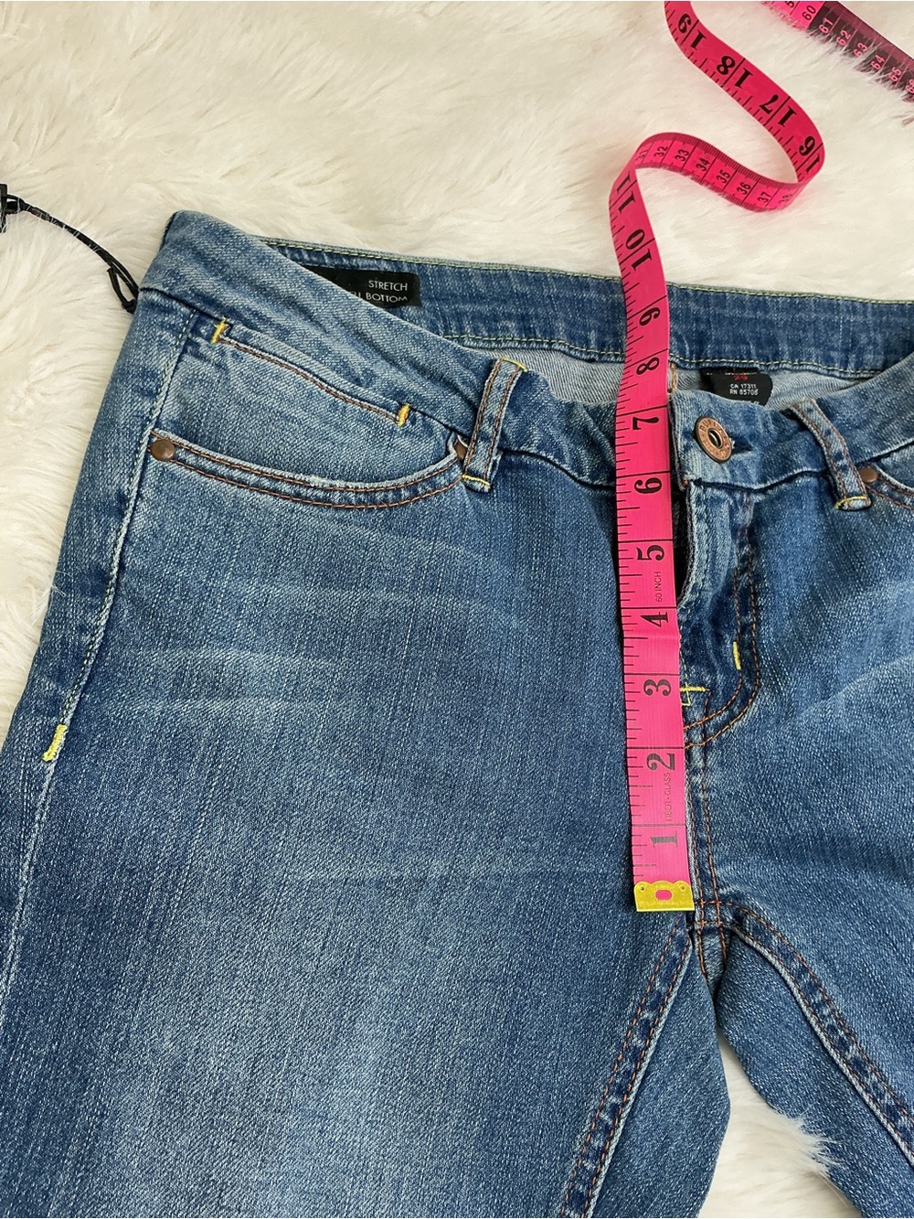 NWT - Buffalo -Pamela Low Rise Stretch Bell Bottom - Sz 29 - Picture 5 of 12
